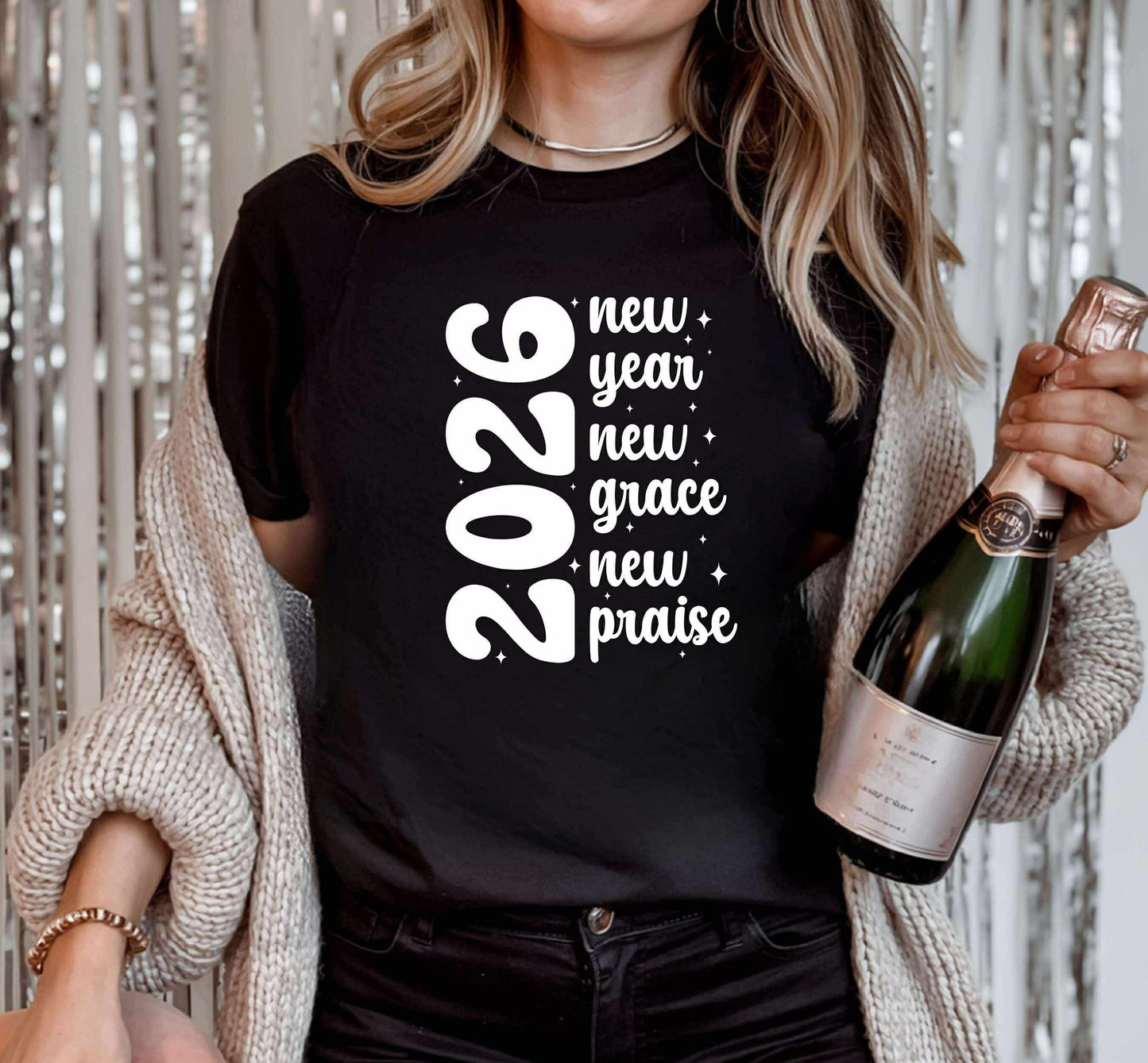 New Year, New Grace, New Praise 2026 Graphic Tee