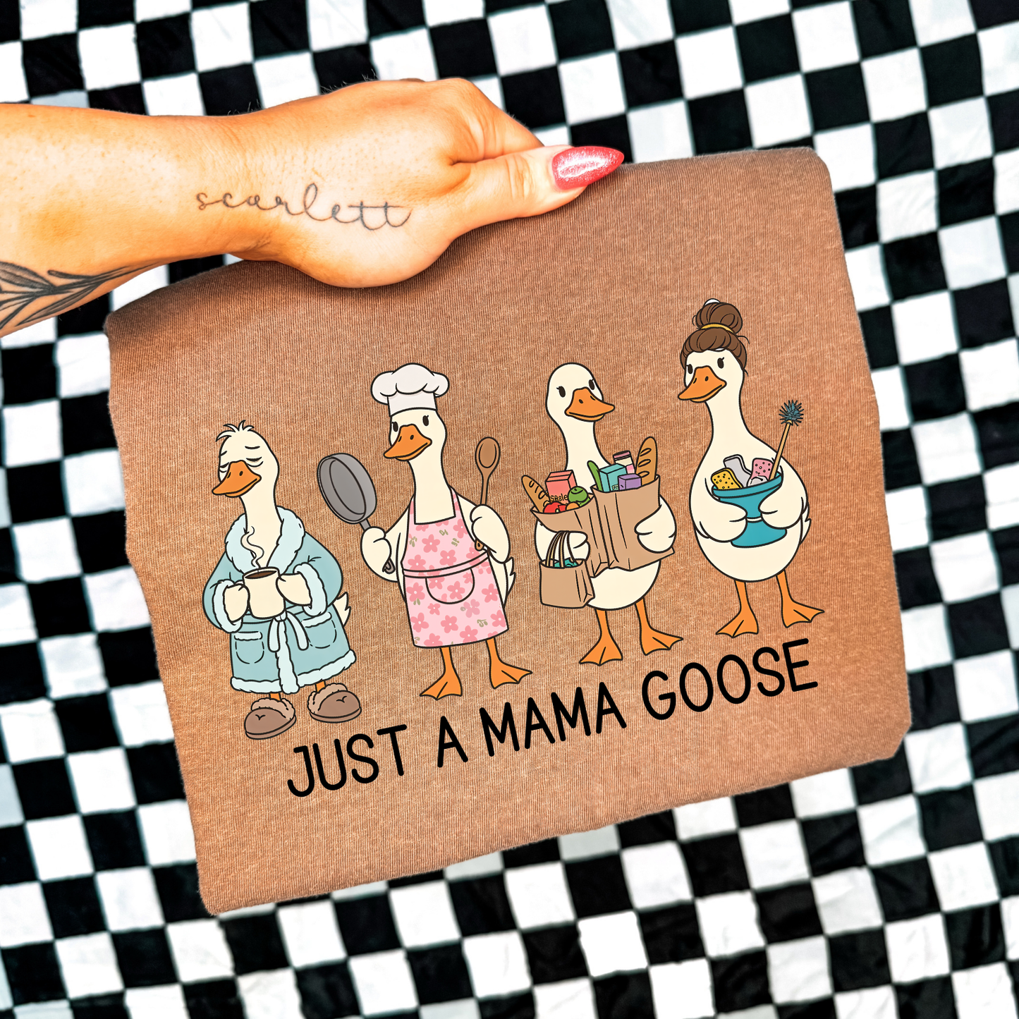 Just A Mama Goose Graphic Tee