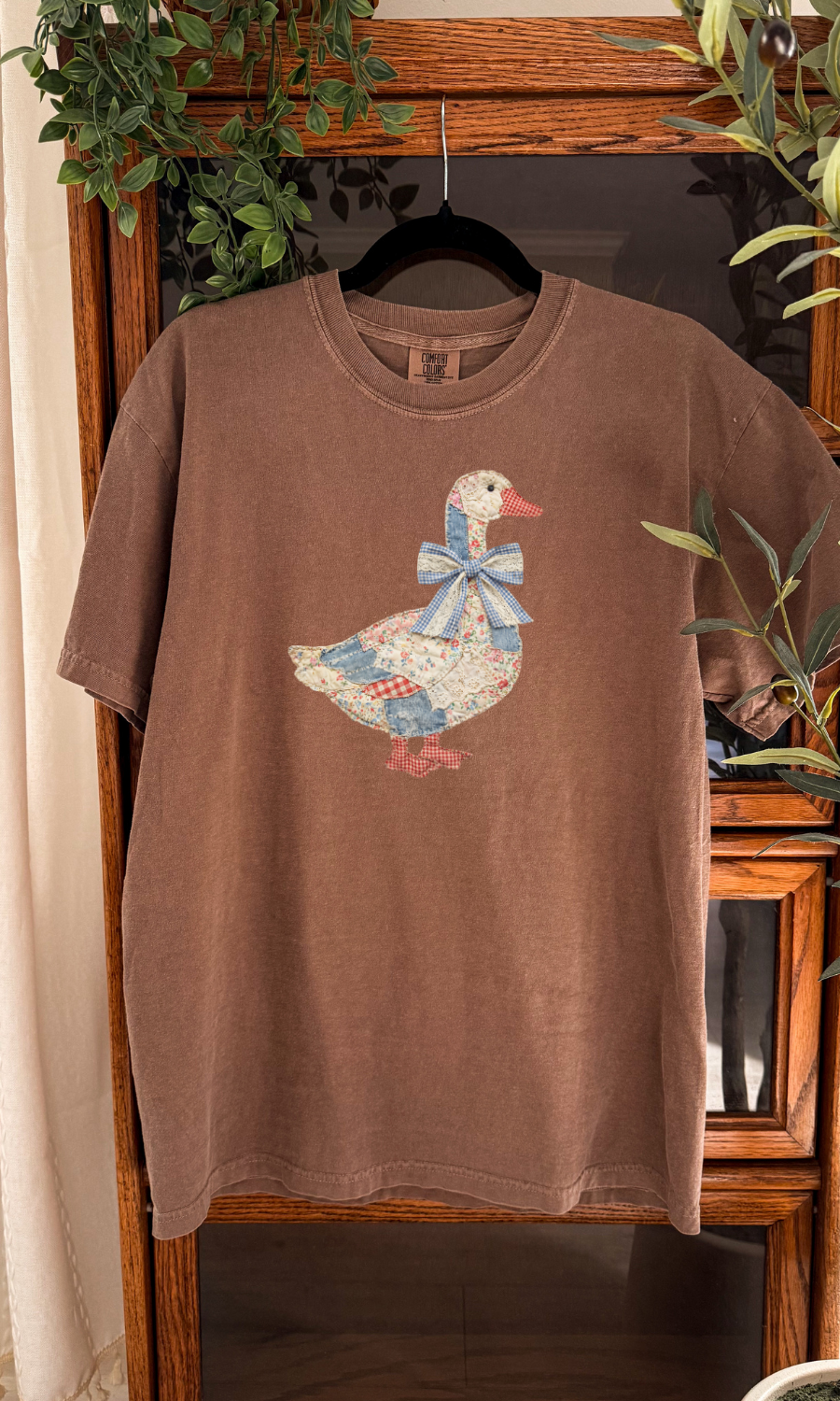 Patchwork Goose Graphic Tee