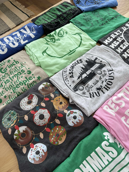 Mystery Holiday Graphic Crewneck