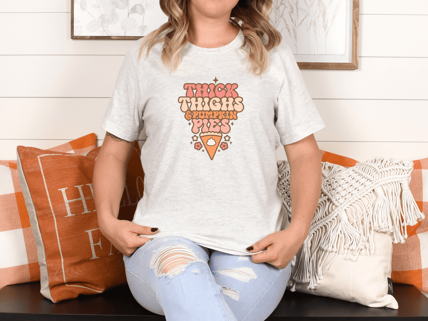 Thick Thighs & Pumpkin Pies Graphic Tee