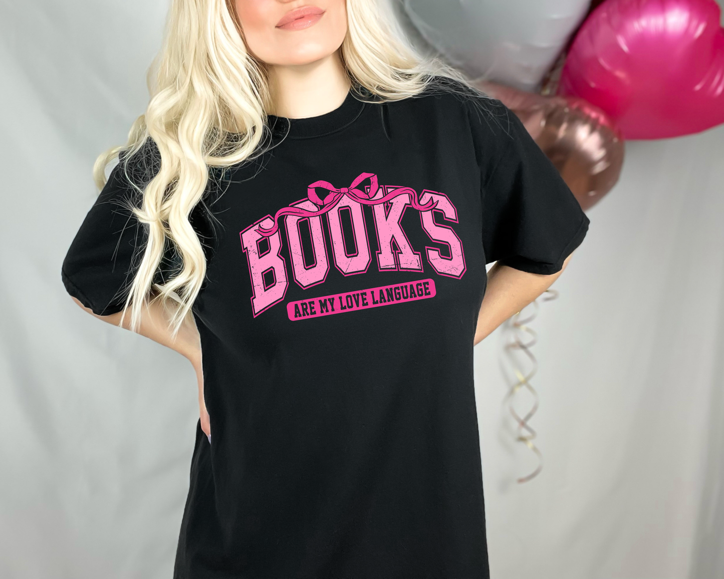 Books Are My Love Language Graphic Tee