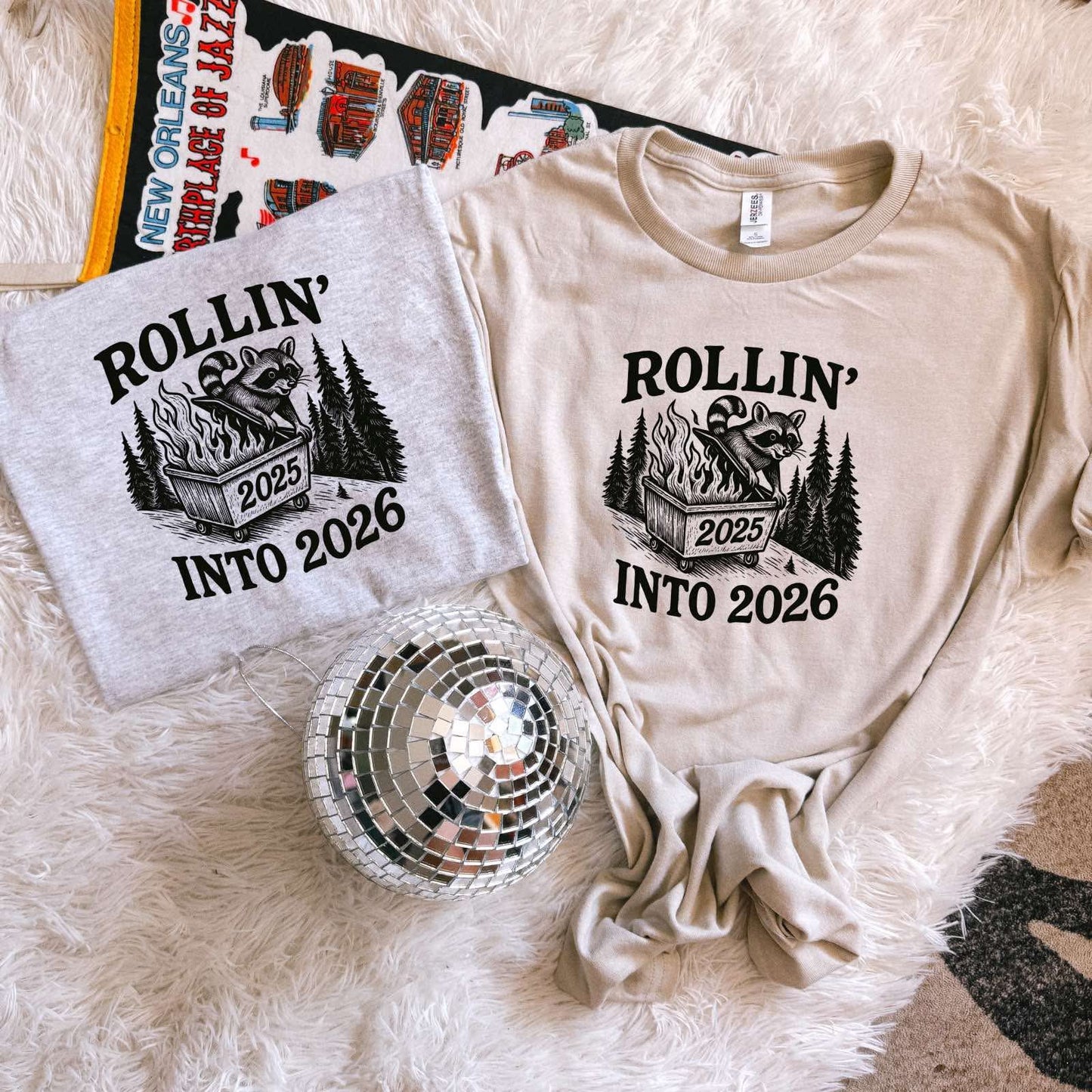 Rollin' Into 2026 Graphic Tee
