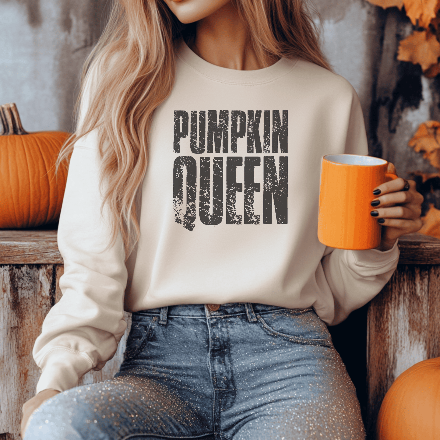 Pumpkin Queen Graphic Sweatshirt
