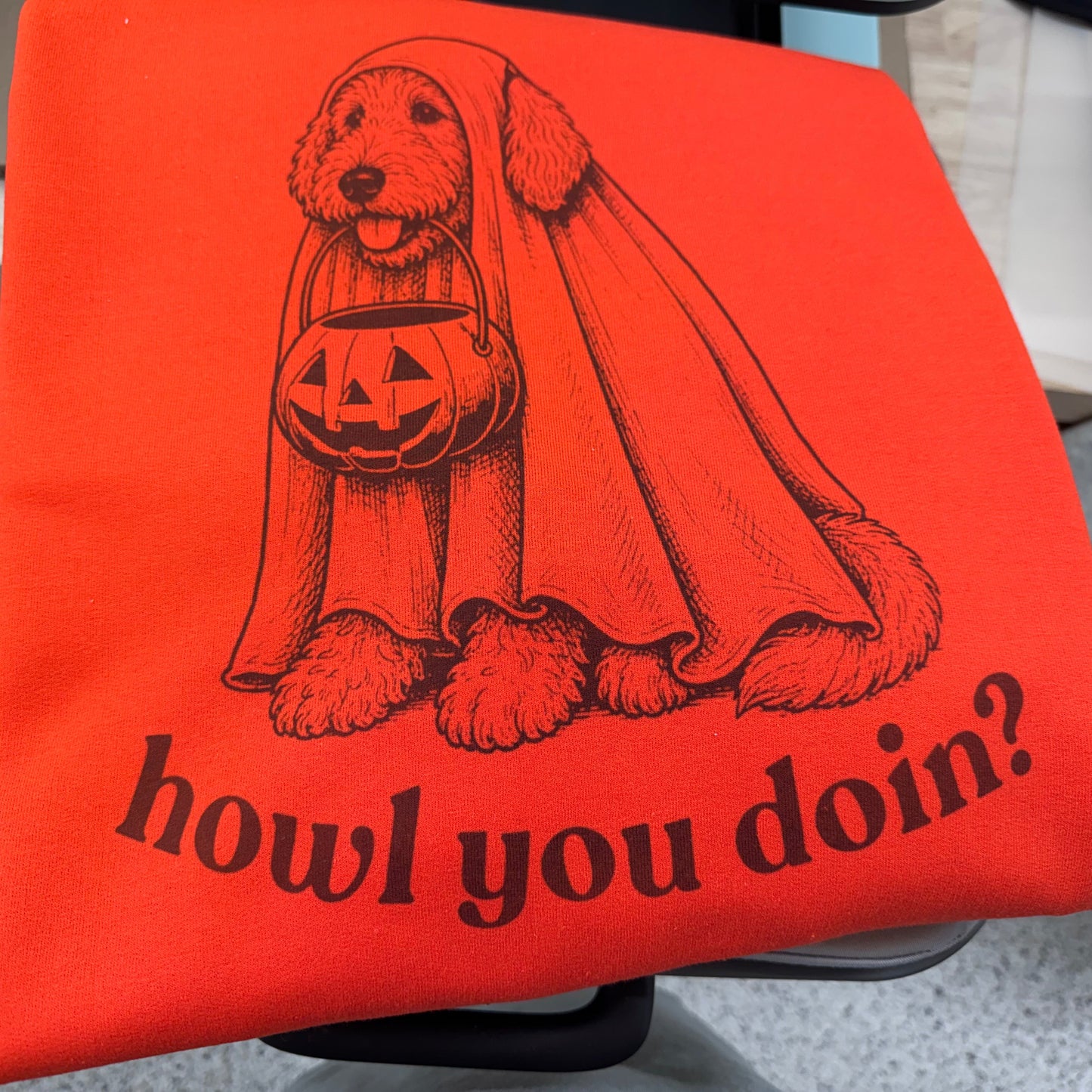 Howl You doin? Graphic Sweatshirt
