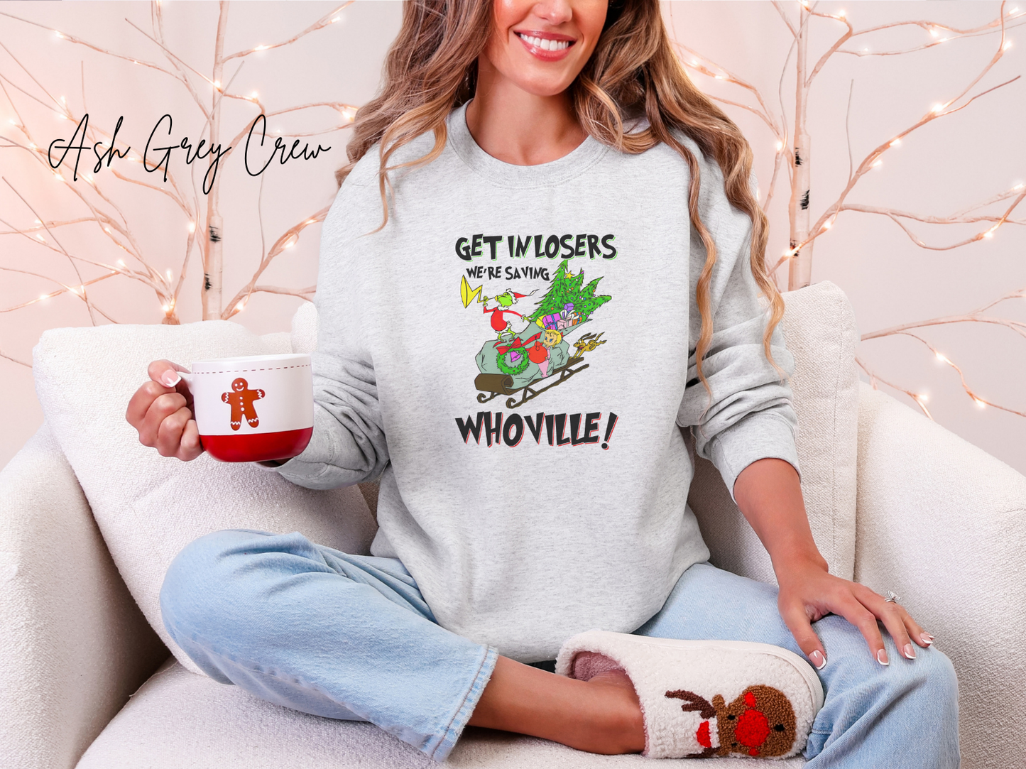 Save Whoville Graphic Sweatshirt
