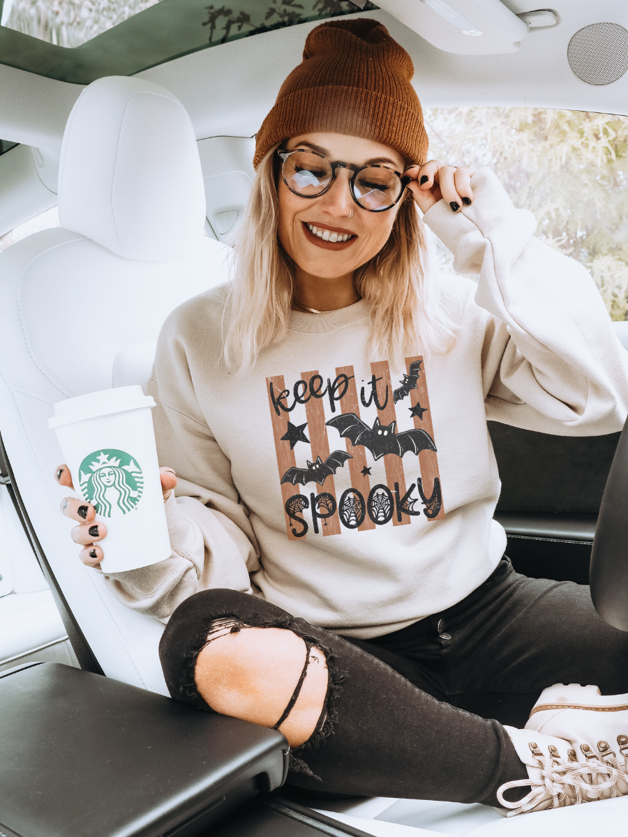 Keep it Spooky Graphic Sweatshirt