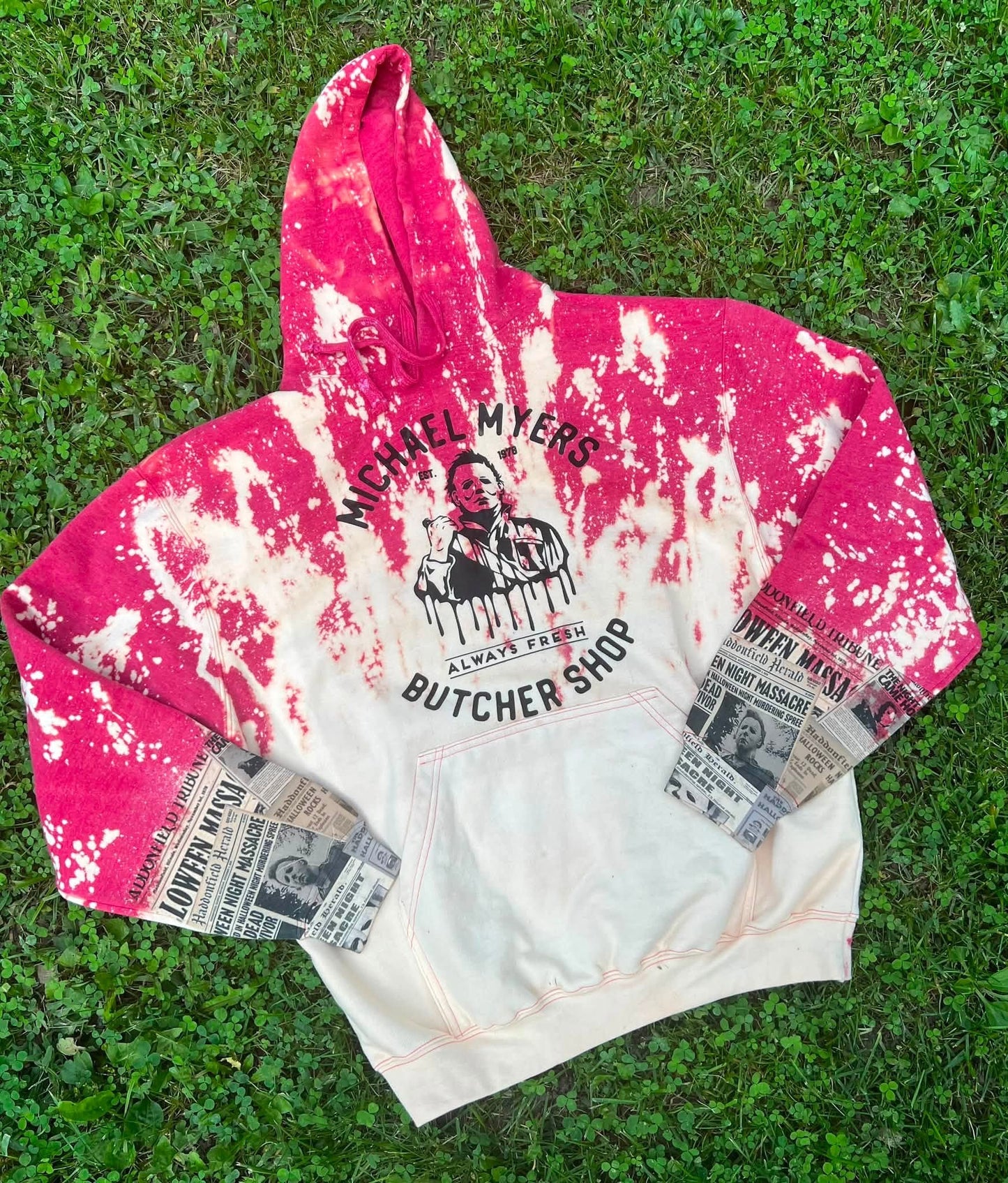PREORDER: Always Fresh Butcher Shop Halloween Graphic Sweatshirt/Hoodie