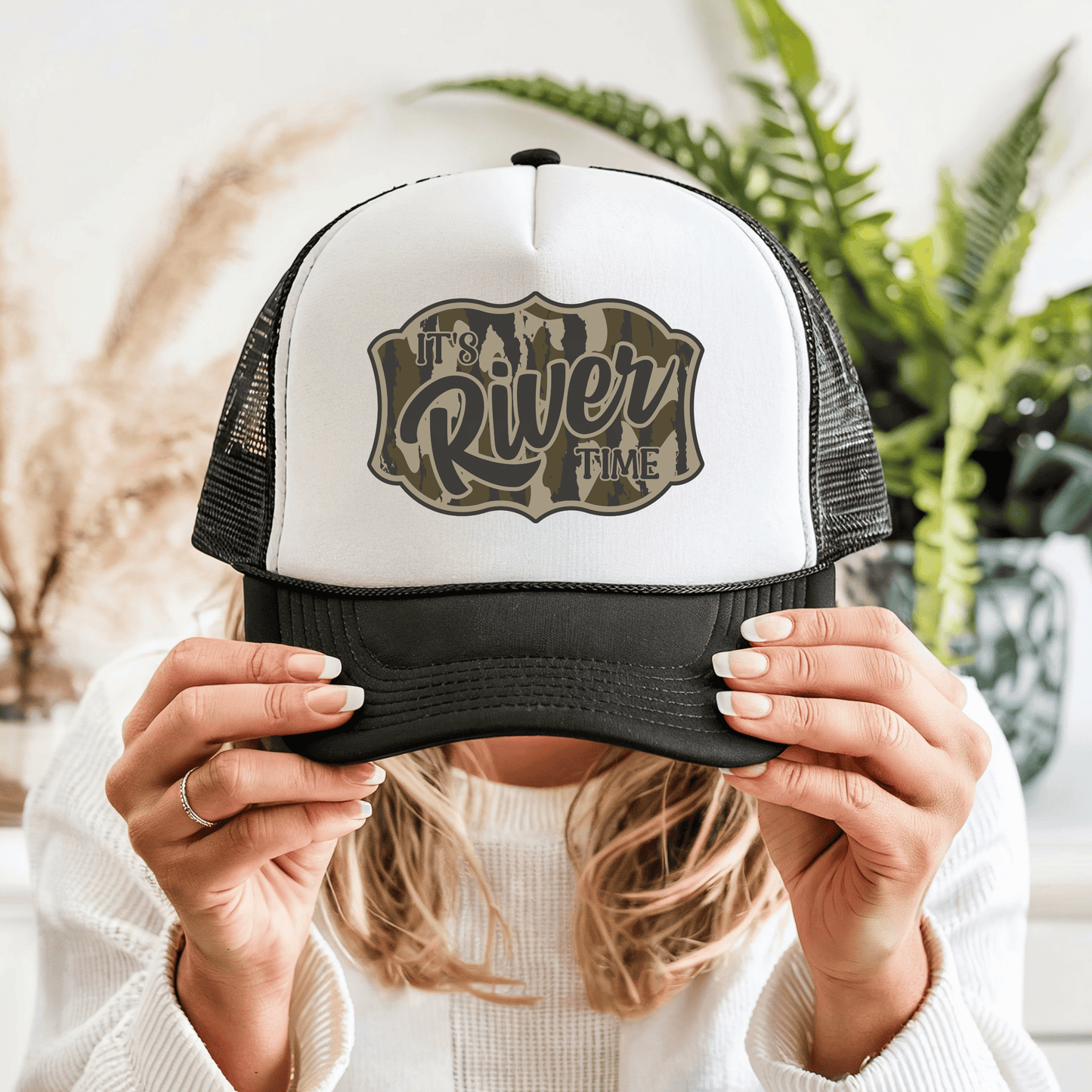 River Camo Trucker Hat