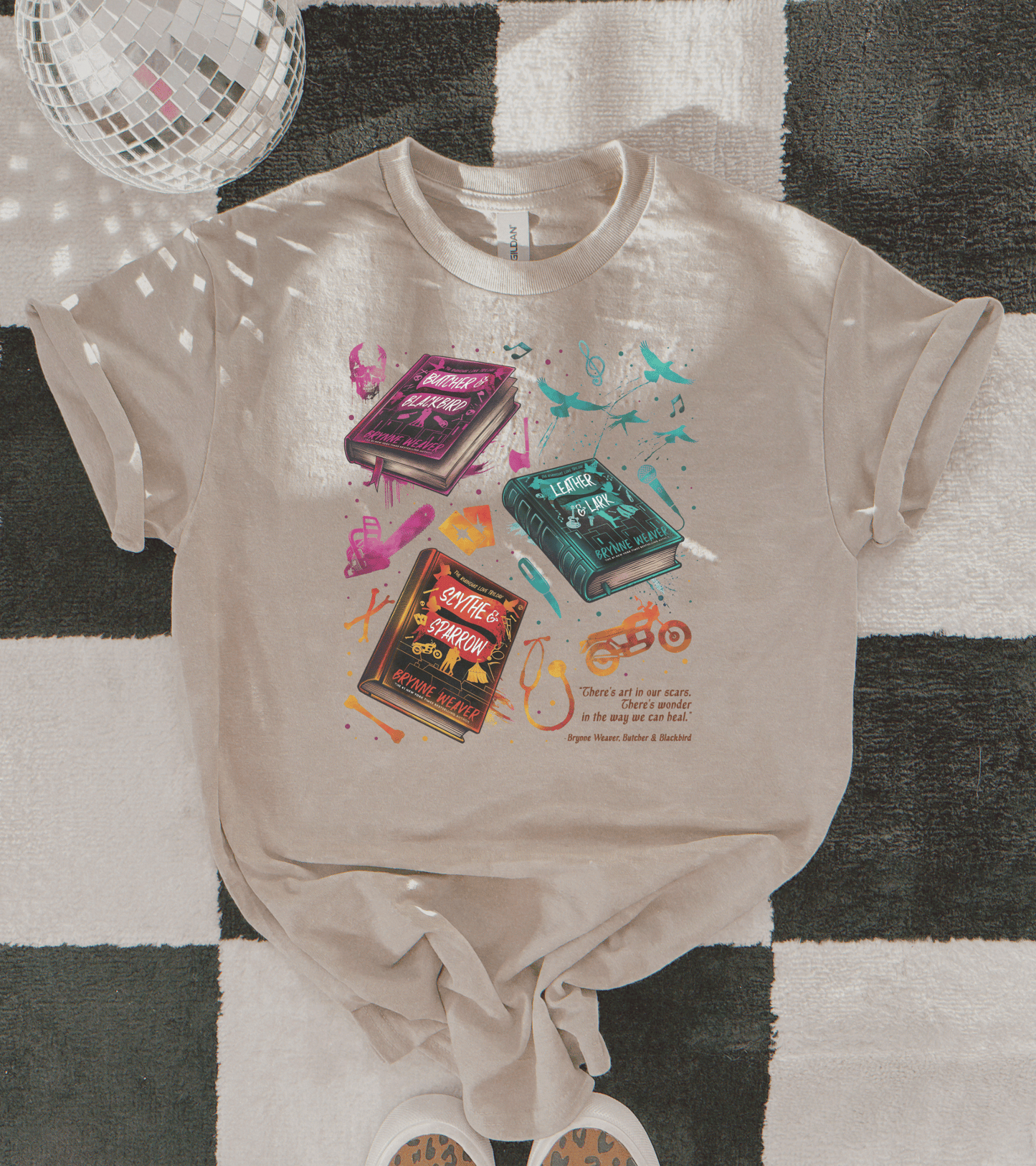 Butcher Blackbird Series Book Graphic Tee