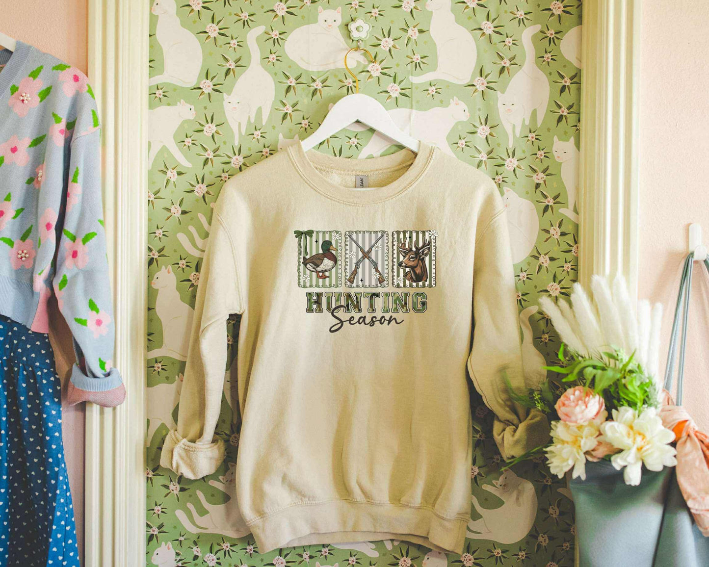 Hunting Season Graphic Sweatshirt