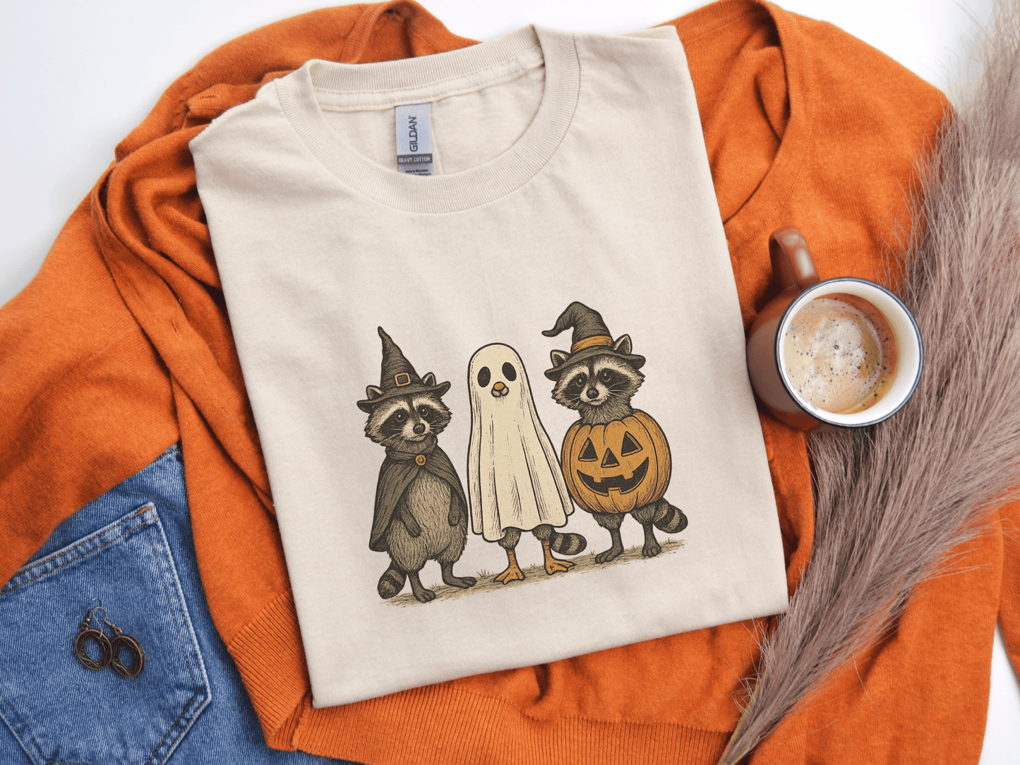 Halloween Critters Graphic Tee