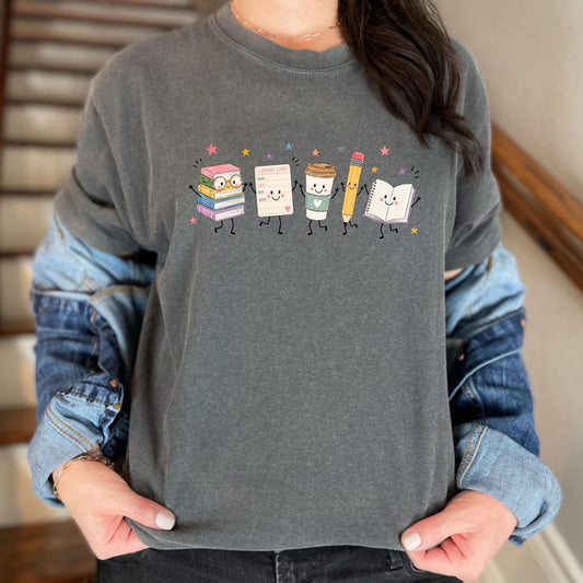 Library Friends Graphic Tee