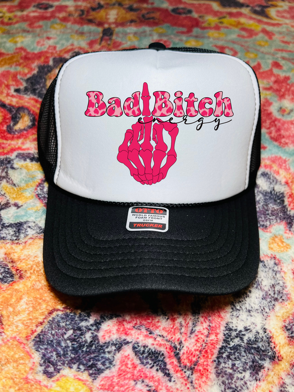 Bad Bitch Energy trucker hat