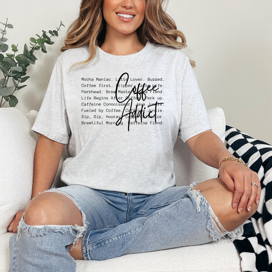 Coffee Addict Graphic Tee