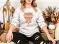 Thick Thighs & Pumpkin Pies Graphic Sweatshirt