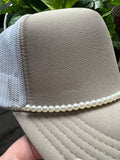 Pearl Trucker Hat Chain