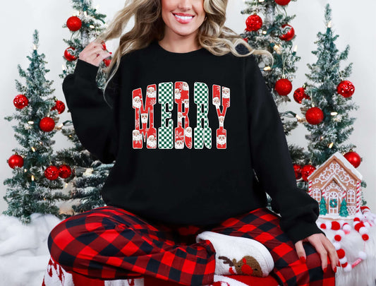 Merry Graphic Sweatshirt