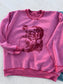 Vintage Santa Inside Out Graphic Sweatshirt