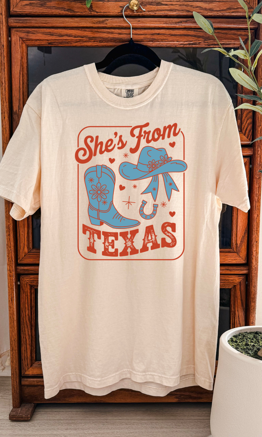She's From Texas Graphic Tee