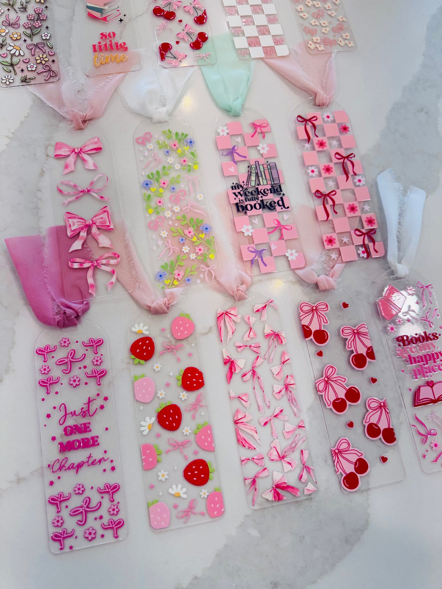 Acrylic Bookmarks | Assorted Bookish Designs