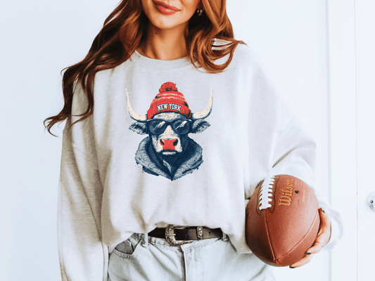 Vintage Giants Football Graphic Crew