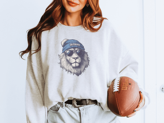 Vintage Lions Graphic Crew