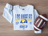 Los Angeles Rams Horns Up Crew