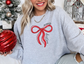 Big Red Bow Graphic Sweatshirt