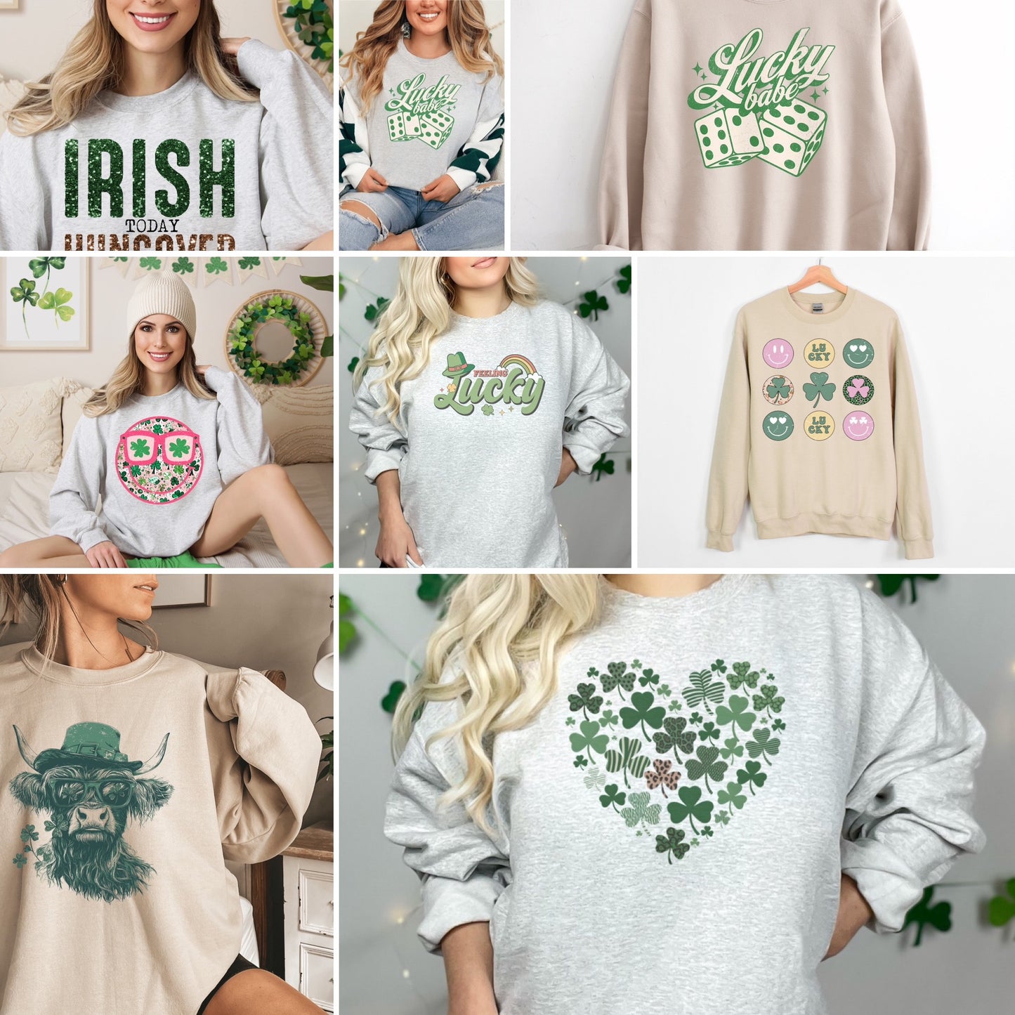 Mystery St. Patrick's Day Graphic Sweatshirt