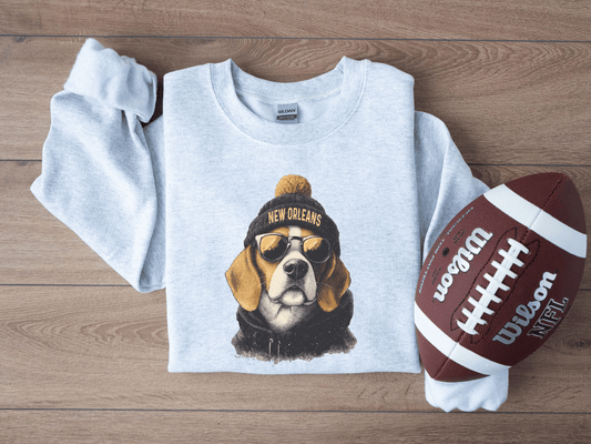 Vintage Saints Football Graphic Crew