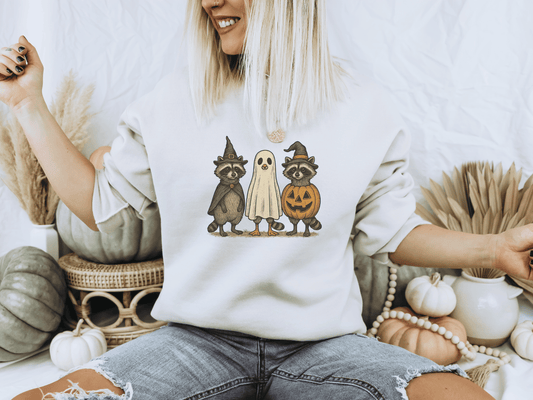 Halloween Critters Graphic Sweatshirt