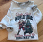Santa Claus World Tour Inside Out Graphic Sweatshirt