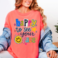 Happy to See Your Face Graphic Tee