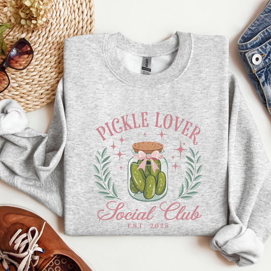 Pickle Lover Social Club Graphic Crew