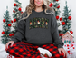 Vintage Print Merry Graphic Sweatshirt