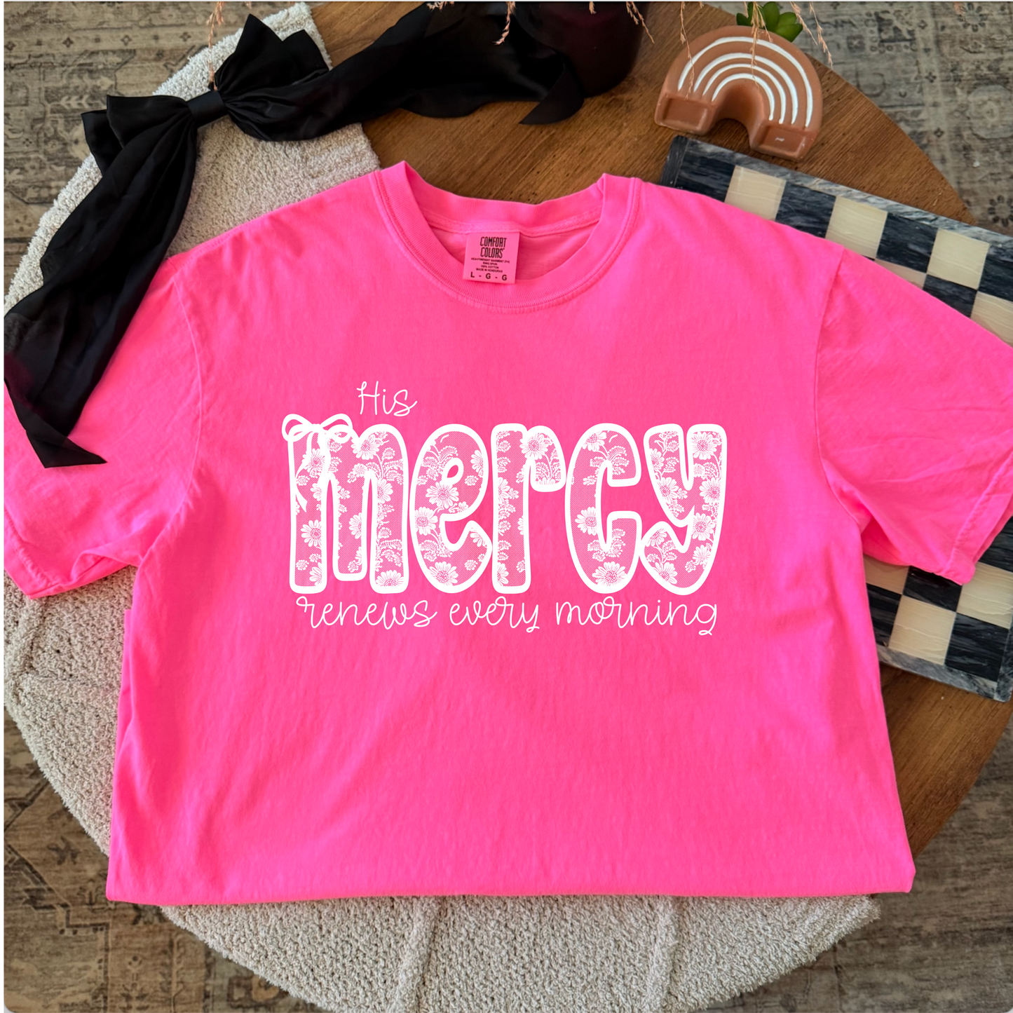 His Mercy Renews Every Morning Graphic Tee