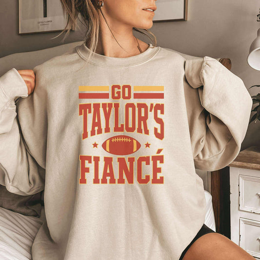 Go Taylor's Fiance Graphic Sweatshirt