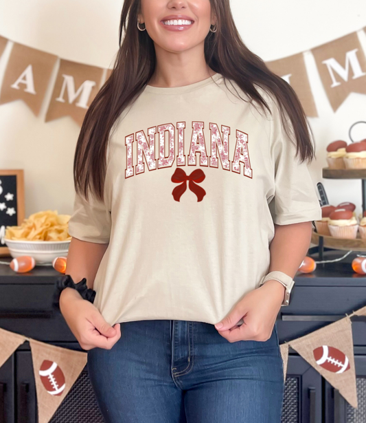Indiana Bow Graphic Tee