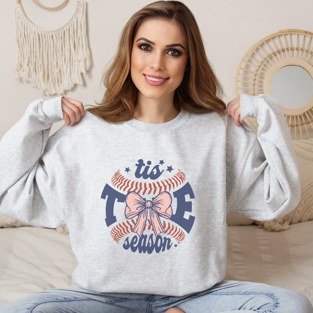 Coquette Baseball 'Tis The Season Graphic Crew