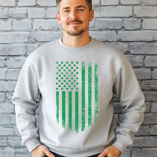 St Patrick's Day Flag Graphic Crew