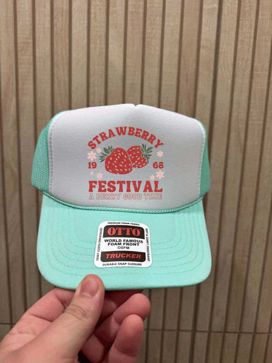 Strawberry Festival Trucker Hat