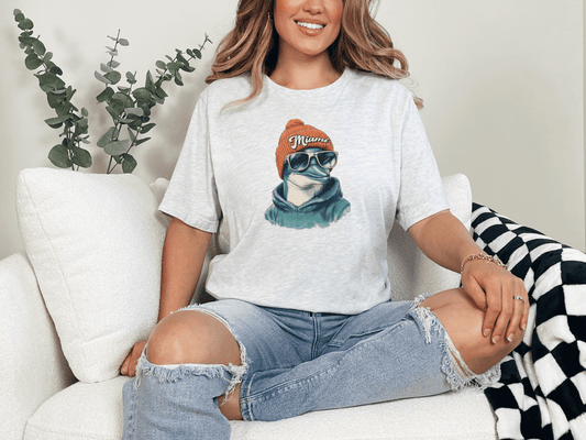 Vintage Dolphins Football Graphic Tee