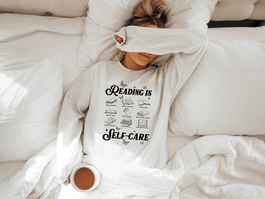 Reading Is Self Care Graphic Crew