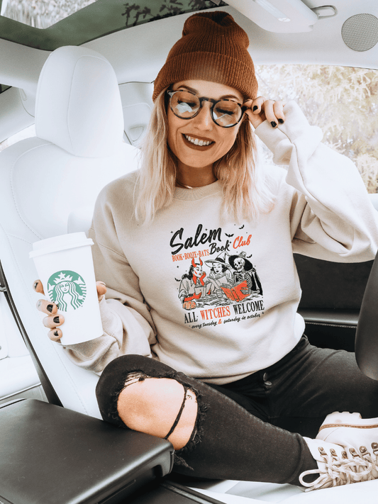 Salem Book Club Graphic Sweatshirt
