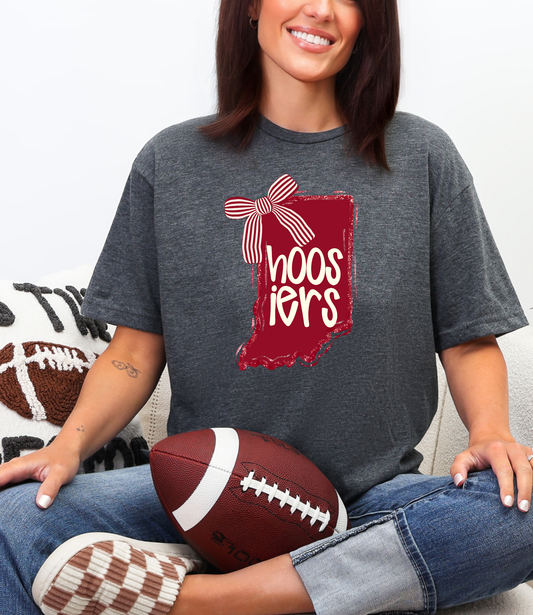 Hoosiers Bow Graphic Tee