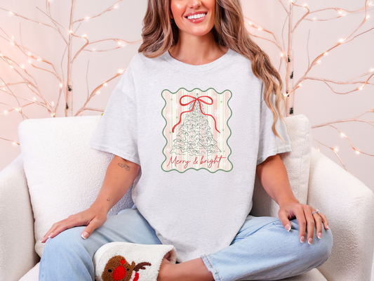 Merry & Bright Graphic Tee
