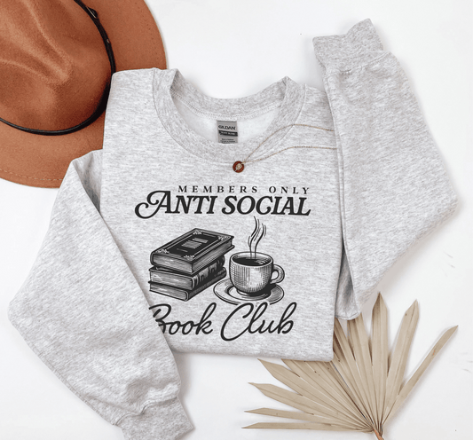 Anti Social Book Club Graphic Crew