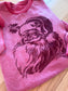 Vintage Santa Inside Out Graphic Sweatshirt