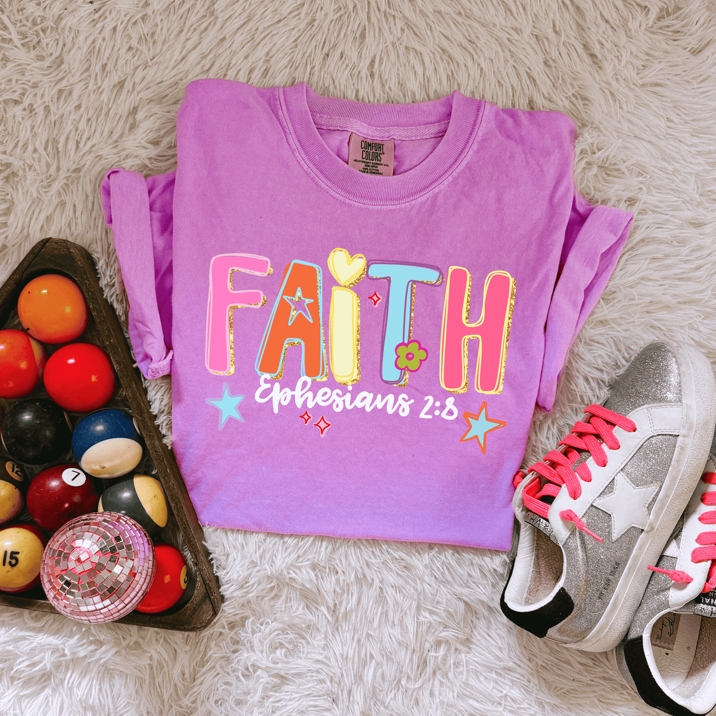 Faith - Ephesians 2:8 Graphic Tee